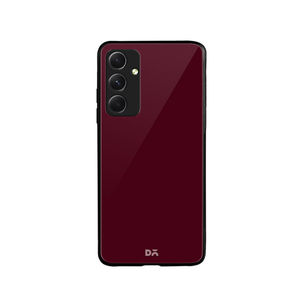 

DailyObjects Maroon Glass Case Cover For Samsung Galaxy A54 5G