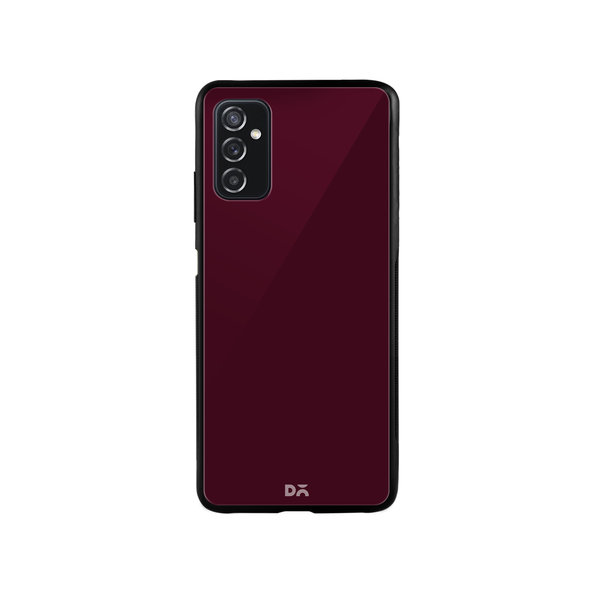 

DailyObjects Maroon Glass Case Cover For Samsung Galaxy M52