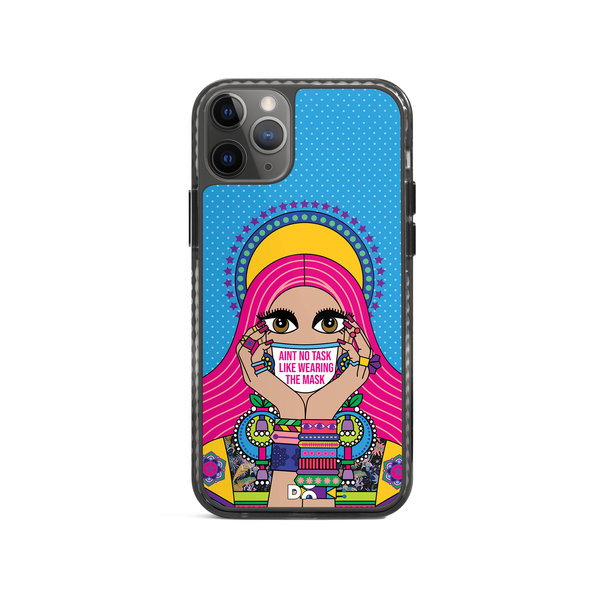

DailyObjects Mask-Up Millennial Stride 2.0 Case Cover For iPhone 11 Pro Max
