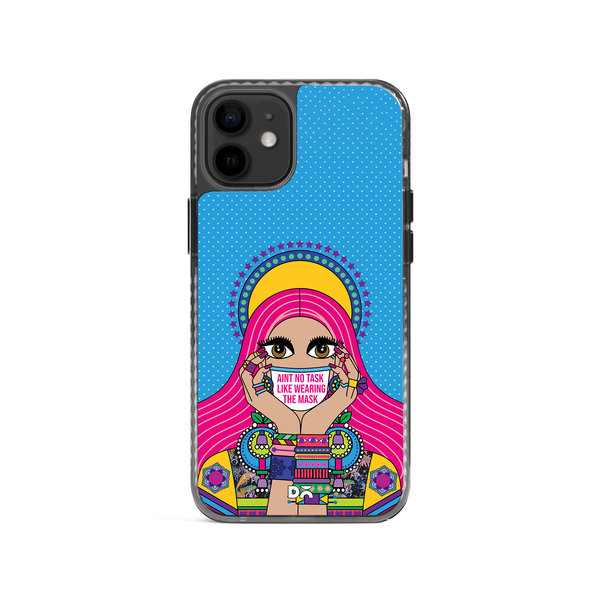 

DailyObjects Mask-Up Millennial Stride 2.0 Case Cover For iPhone 12