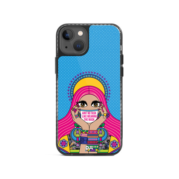 

DailyObjects Mask-Up Millennial Stride 2.0 Case Cover For iPhone 13