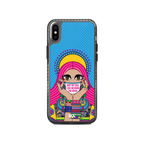 

DailyObjects Mask-Up Millennial Stride 2.0 Case Cover For iPhone XS