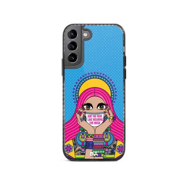 

DailyObjects Mask-Up Millennial Stride 2.0 Case Cover For Samsung Galaxy S21
