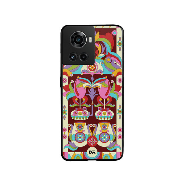 

DailyObjects Matka Mela Glass Case Cover For OnePlus 10R