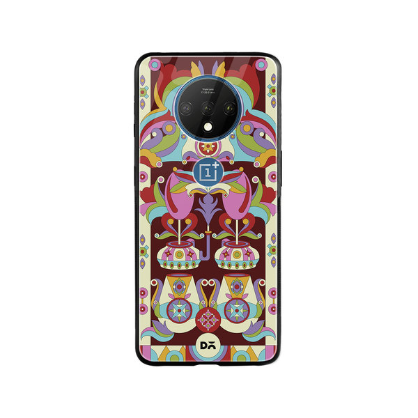 

DailyObjects Matka Mela Glass Case Cover For OnePlus 7T