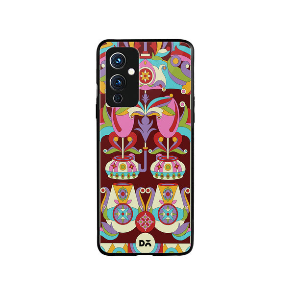 

DailyObjects Matka Mela Glass Case Cover For OnePlus 9