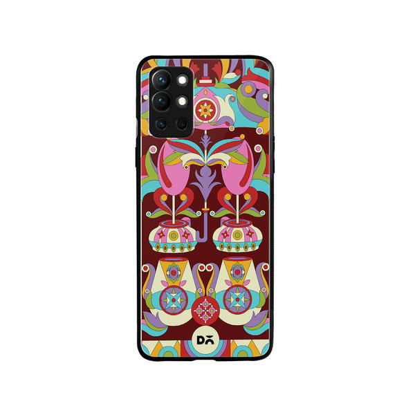 

DailyObjects Matka Mela Glass Case Cover For OnePlus 9R