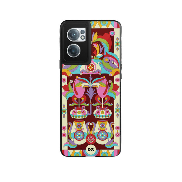 

DailyObjects Matka Mela Glass Case Cover For OnePlus Nord CE 2