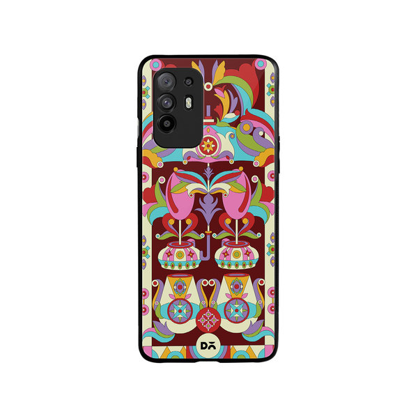 

DailyObjects Matka Mela Glass Case Cover For Oppo F19 Pro Plus