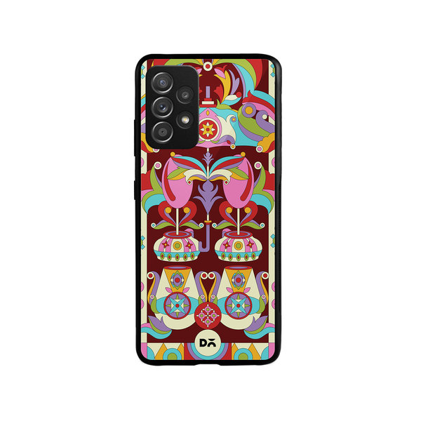 

DailyObjects Matka Mela Glass Case Cover For Samsung Galaxy A53