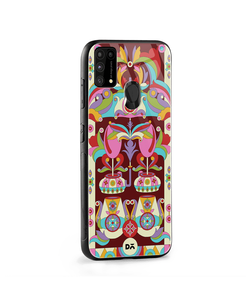 DailyObjects Matka Mela Glass Case Cover For Samsung Galaxy M31