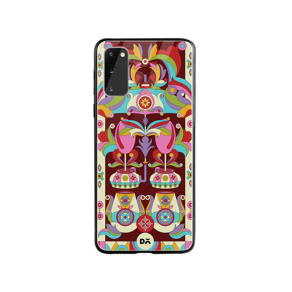 

DailyObjects Matka Mela Glass Case Cover For Samsung Galaxy S20