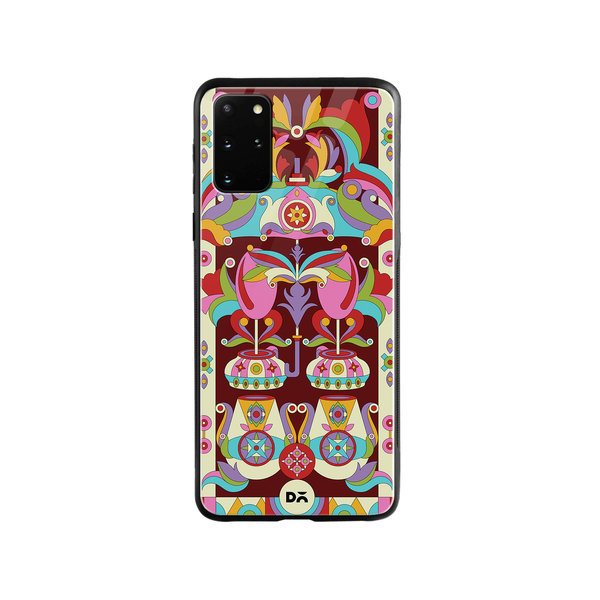 

DailyObjects Matka Mela Glass Case Cover For Samsung Galaxy S20 Plus