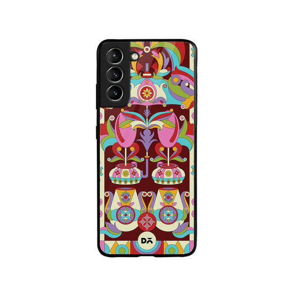 

DailyObjects Matka Mela Glass Case Cover For Samsung Galaxy S21 FE
