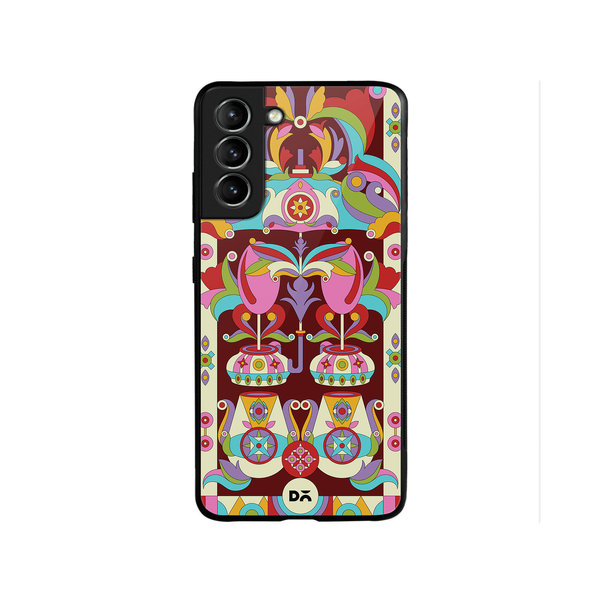 

DailyObjects Matka Mela Glass Case Cover For Samsung Galaxy S22