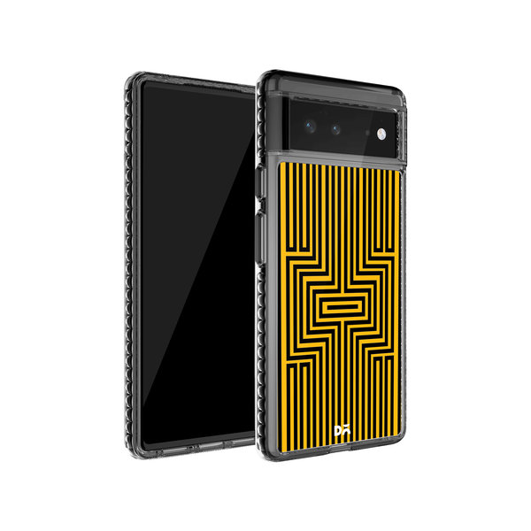

DailyObjects Maze Ochre Stride 2.0 Case Cover For Google Pixel 6