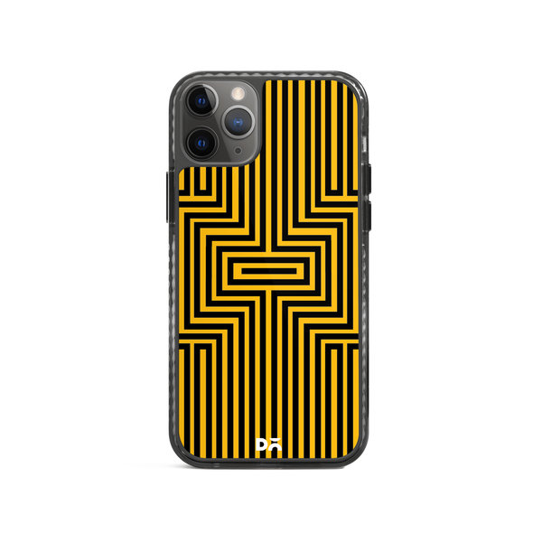 

DailyObjects Maze Ochre Stride 2.0 Case Cover For iPhone 11 Pro Max