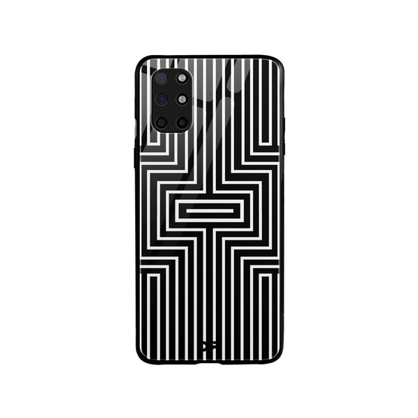 

DailyObjects Maze White Glass Case Cover For OnePlus 8T