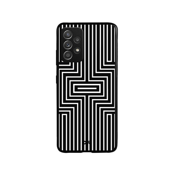 

DailyObjects Maze White Glass Case Cover For Samsung Galaxy A53