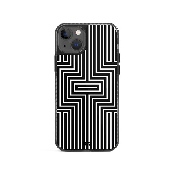 

DailyObjects Maze White Stride 2.0 Case Cover For iPhone 14
