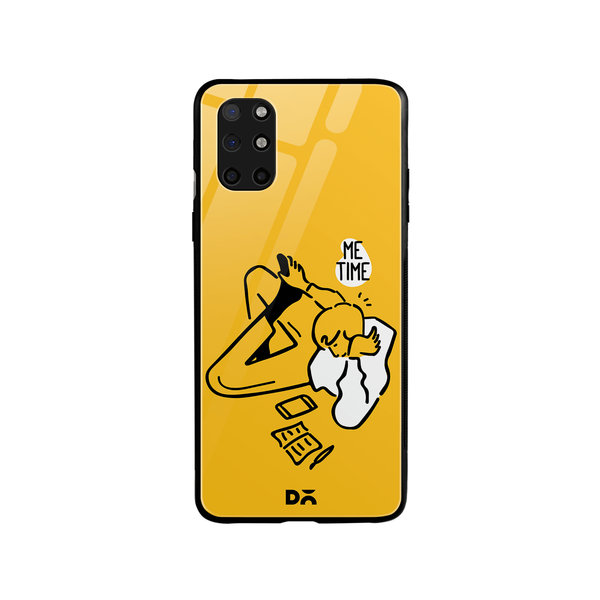 

DailyObjects Me Time Glass Case Cover For OnePlus 8T