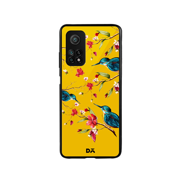

DailyObjects Melody Birds Glass Case Cover For Xiaomi Mi 10T