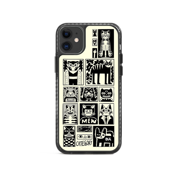 

DailyObjects Mew Men Stride 2.0 Case Cover For iPhone 11