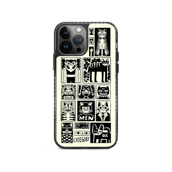 

DailyObjects Mew Men Stride 2.0 Case Cover For iPhone 14 Pro Max