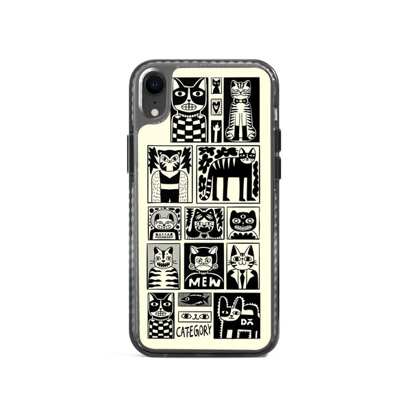 DailyObjects Mew Men Stride 2.0 Case Cover For iPhone XR