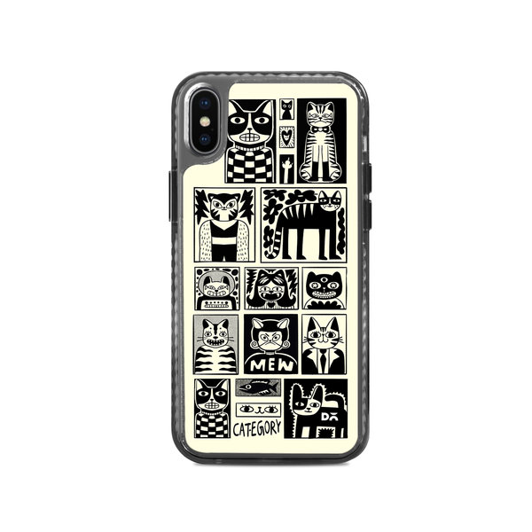 

DailyObjects Mew Men Stride 2.0 Case Cover For iPhone XS