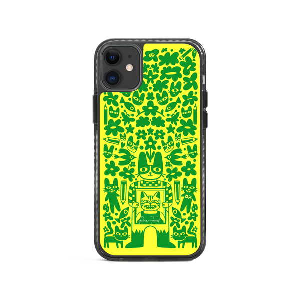 

DailyObjects Mew Sketch Stride 2.0 Case Cover For iPhone 11