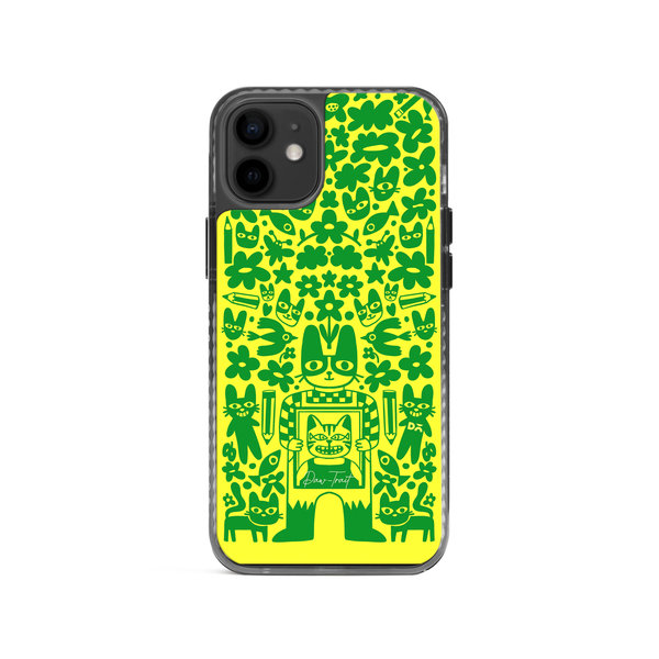 

DailyObjects Mew Sketch Stride 2.0 Case Cover For iPhone 12