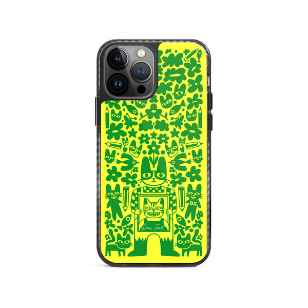 

DailyObjects Mew Sketch Stride 2.0 Case Cover For iPhone 14 Pro Max