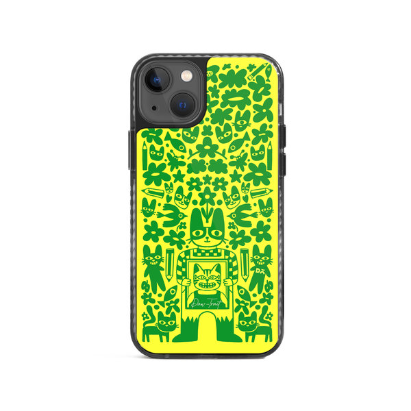 

DailyObjects Mew Sketch Stride 2.0 Case Cover For iPhone 15