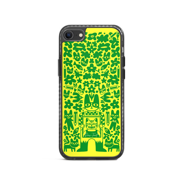 

DailyObjects Mew Sketch Stride 2.0 Case Cover For iPhone 8