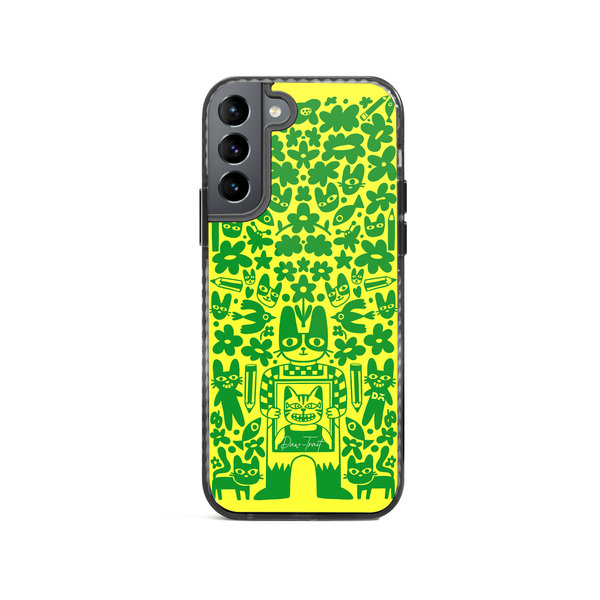 

DailyObjects Mew Sketch Stride 2.0 Case Cover For Samsung Galaxy S21 FE
