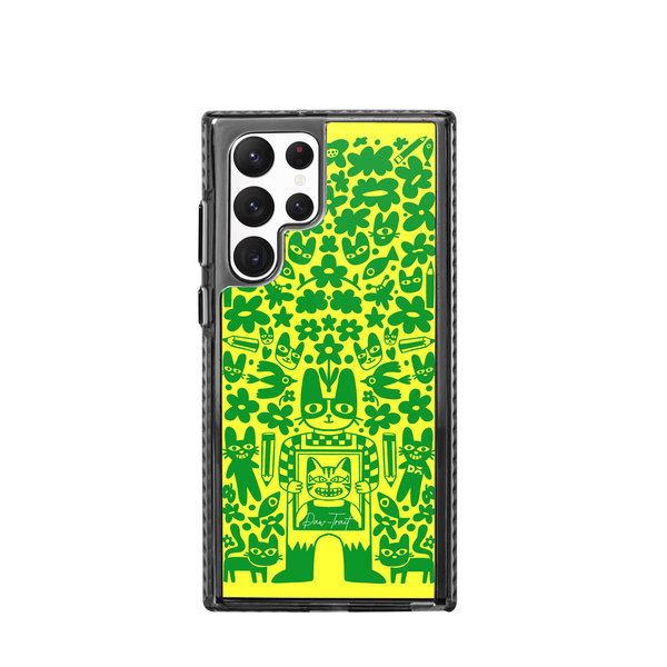 

DailyObjects Mew Sketch Stride 2.0 Case Cover For Samsung Galaxy S23 Ultra