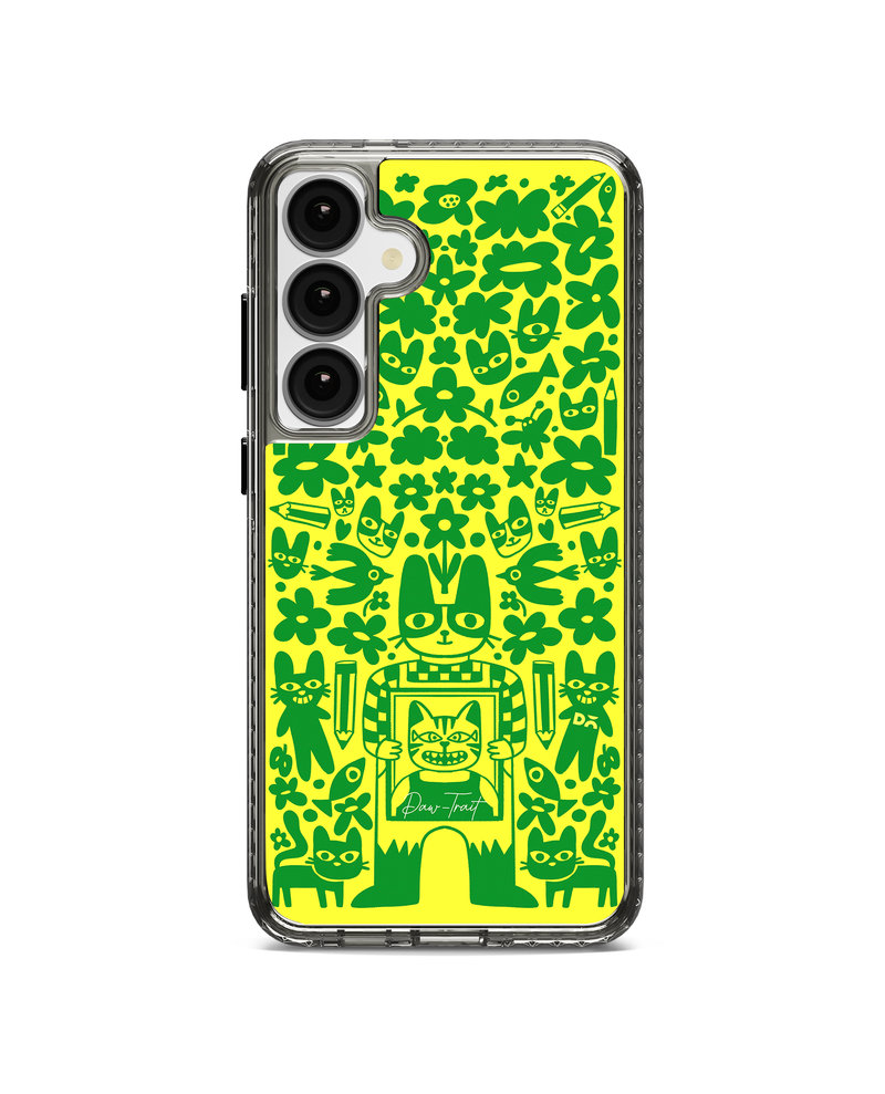 Mew Sketch Stride 2.0 Case Cover For Samsung Galaxy S24 Plus