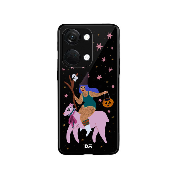 

DailyObjects Midnight Frolic Glass Case Cover For OnePlus Nord 3