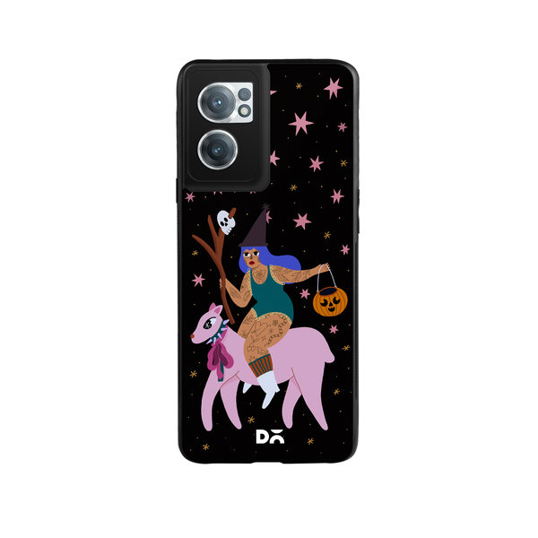 

DailyObjects Midnight Frolic Glass Case Cover For OnePlus Nord CE 2