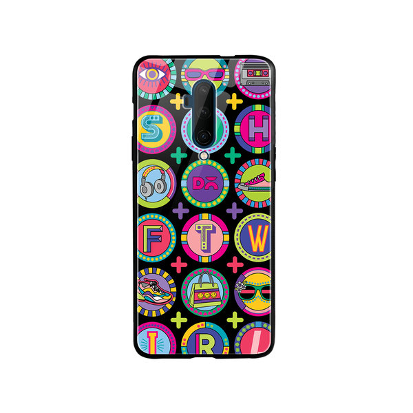 

DailyObjects Millennial Lingo Glass Case Cover For OnePlus 7T Pro