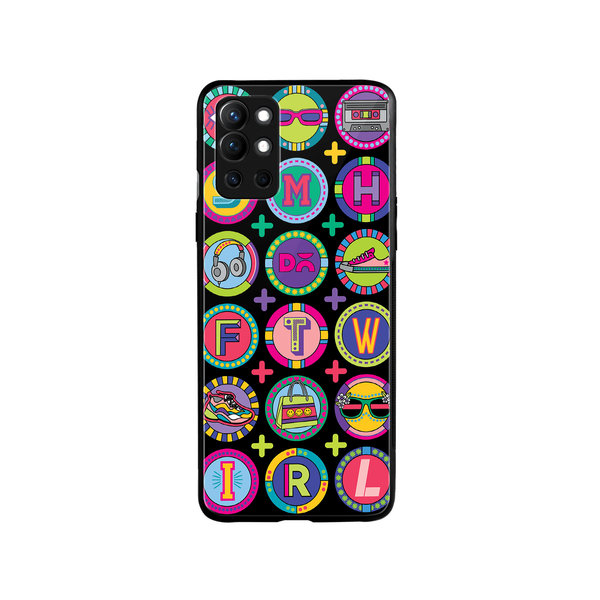 

DailyObjects Millennial Lingo Glass Case Cover For OnePlus 9R