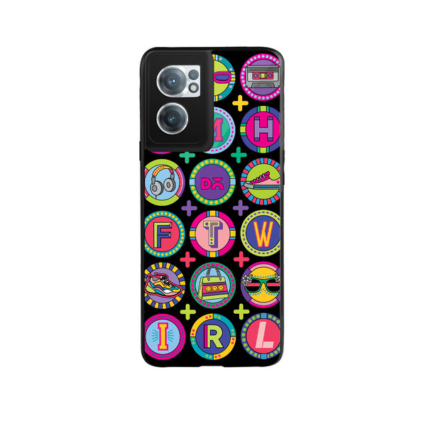 

DailyObjects Millennial Lingo Glass Case Cover For OnePlus Nord CE 2