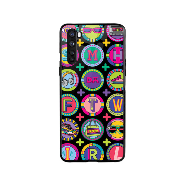 

DailyObjects Millennial Lingo Glass Case Cover For OnePlus Nord