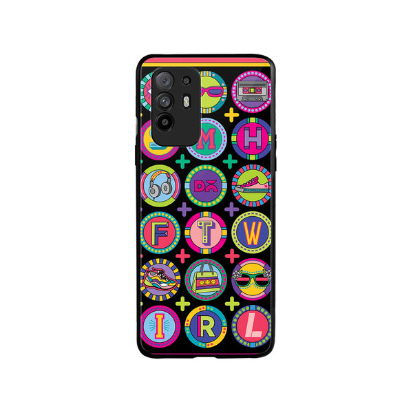 

DailyObjects Millennial Lingo Glass Case Cover For Oppo F19 Pro Plus