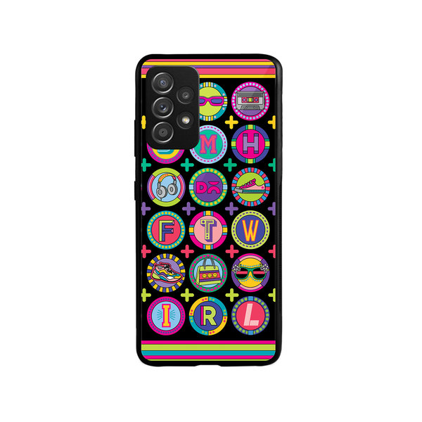 

DailyObjects Millennial Lingo Glass Case Cover For Samsung Galaxy A53