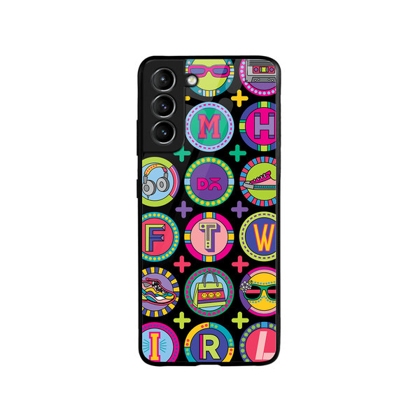

DailyObjects Millennial Lingo Glass Case Cover For Samsung Galaxy S21 FE