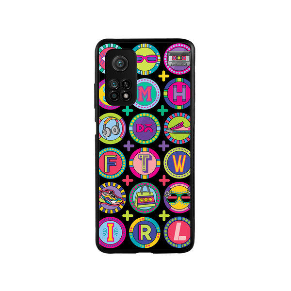 

DailyObjects Millennial Lingo Glass Case Cover For Xiaomi Mi 10T