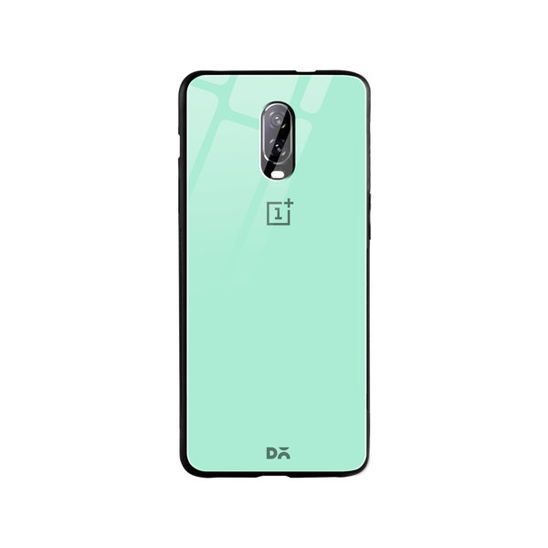 

DailyObjects Mint Glass Case Cover For OnePlus 7