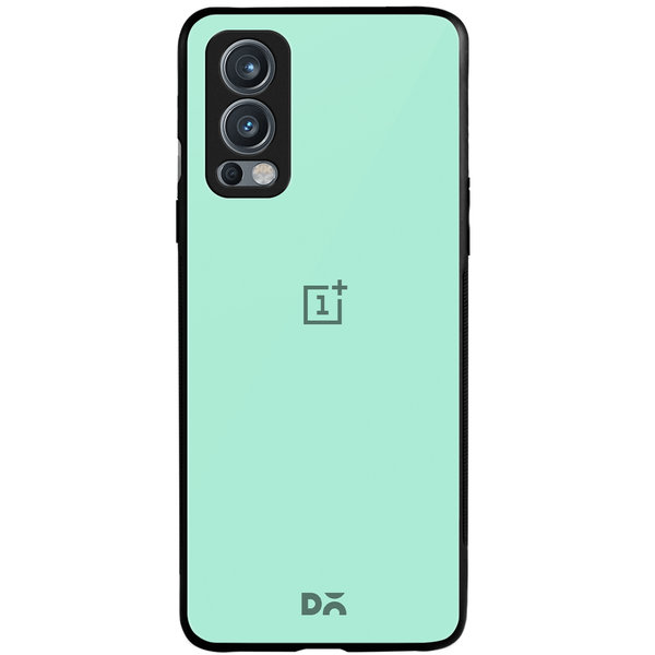 

DailyObjects Mint Glass Case Cover For OnePlus Nord 2